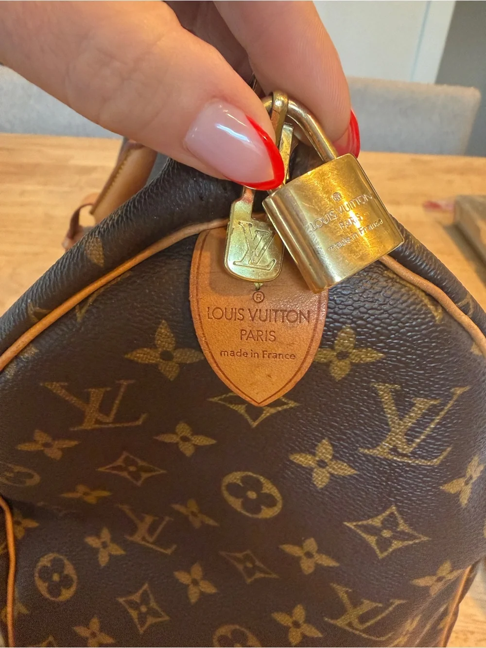 Louis Vuitton keepall 45. made in france FL0060.